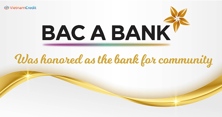 BAC A BANK was honored as the bank for community